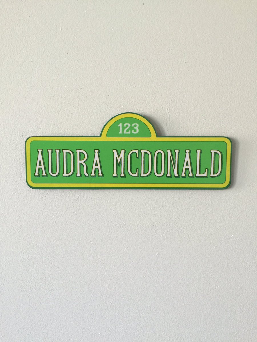 sesamestreet's tweet photo. Today we're welcoming the wonderful @AudraEqualityMc to set for something special! https://t.co/PywPTEVNn1