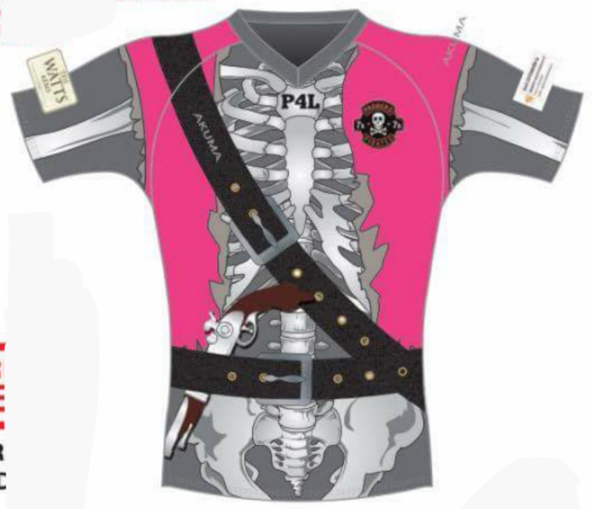 PaggersPirates's tweet photo. A sneak peak at this year's @PaggersPirates playing shirt.
A huge thanks to our sponsors!
#P4L #DapperPirates https://t.co/Q6JeUINtgy