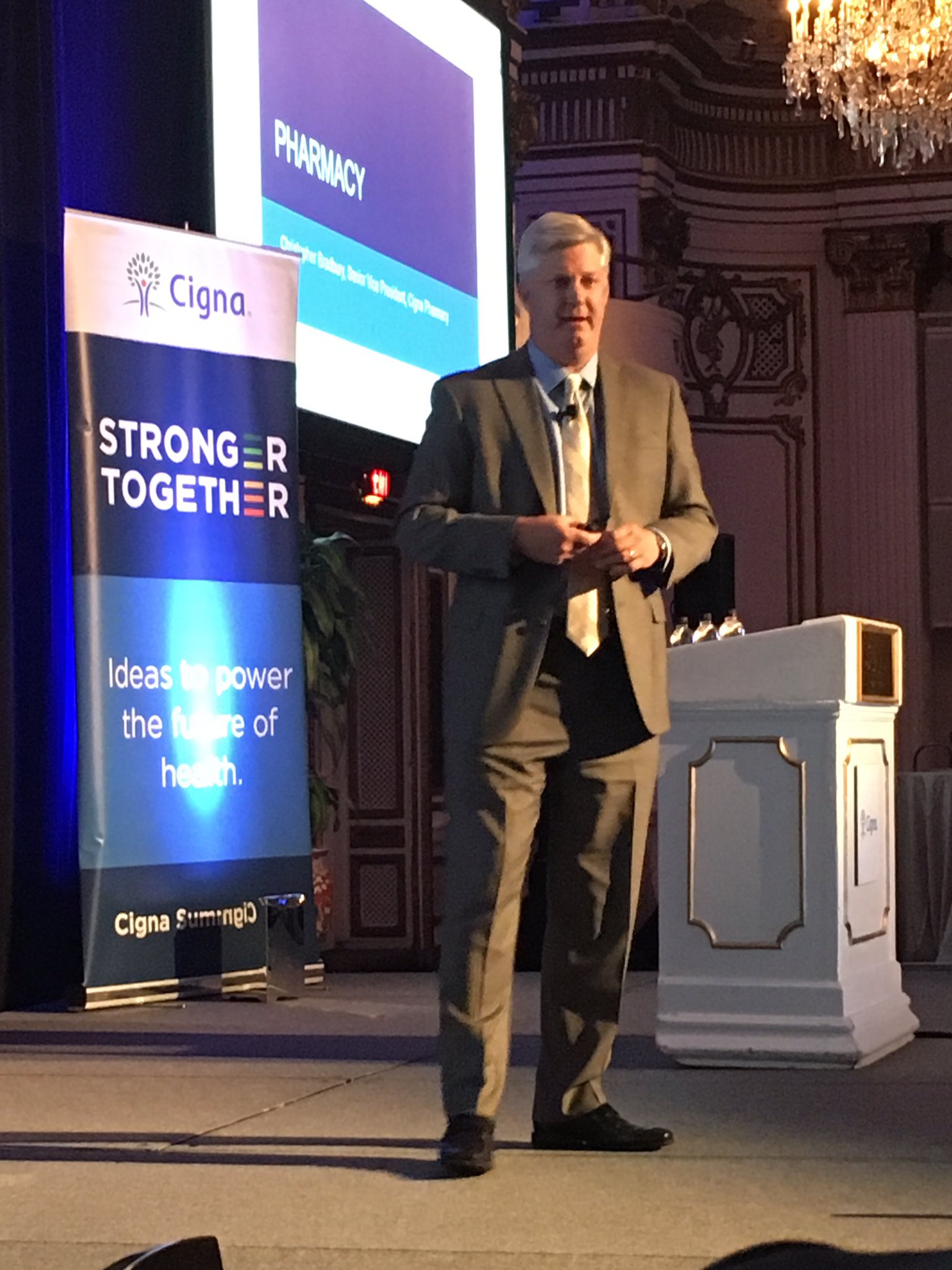 Cigna on Twitter "Christopher Bradbury, Cigna SVP, presents on the