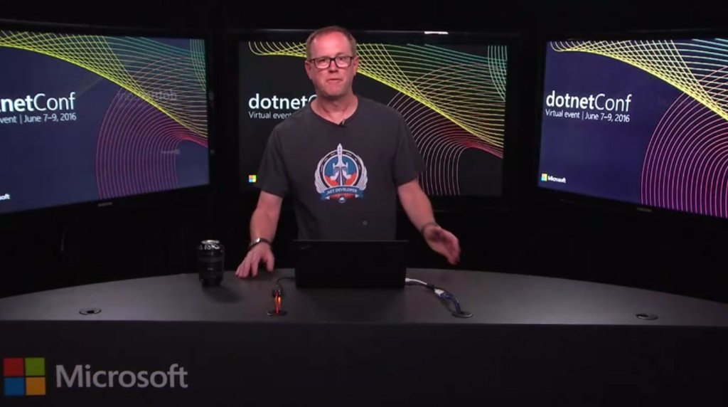 #dotnetConf Replay: Day 1 Keynote w/ <a href="/CoolCSH/">Scott Hunter</a>, spr.ly/6010BtMdy, discussing innovations happening across .NET