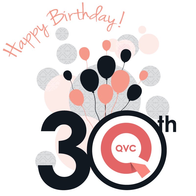 KimGravel's tweet photo. Happy Birthday @qvc! So excited to be a part of the QVC family. #QVCturns30 https://t.co/luyIcX99SG