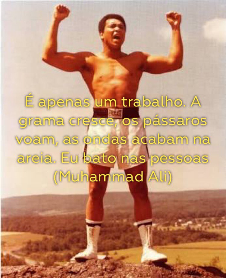 trabalhandoemcs's tweet image. Da série frases de Muhammad Ali (8/8)
Inspire-se e compartilhe!!