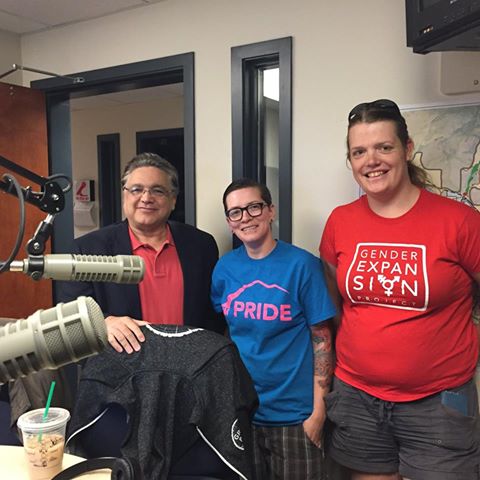 GenderExpansion's tweet image. @GenderExpansion talking with UM's own Mehrdad Kia on KGVO Missoula this morning regarding the recent Pulse tragedy.