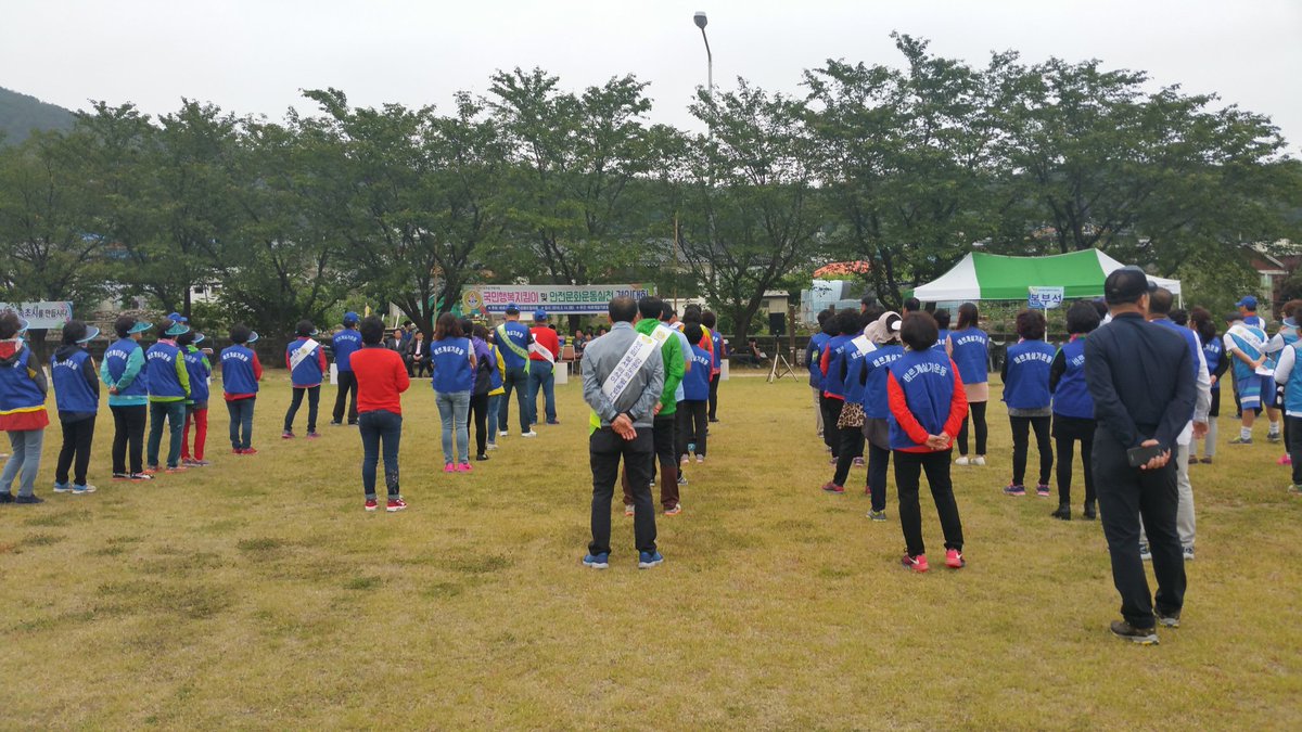 2014년6월14일낮11시속초시대포동상도문1리운동장에서회원120명이모여문화도민실천결의대회를개최하였음