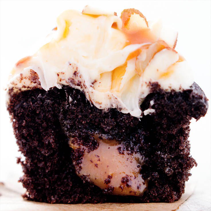 AddictedToYum's tweet image. Caramel Macchiato Cupcakes with Salted Caramel Filling addictedtoyum.net/caramel-macchi…