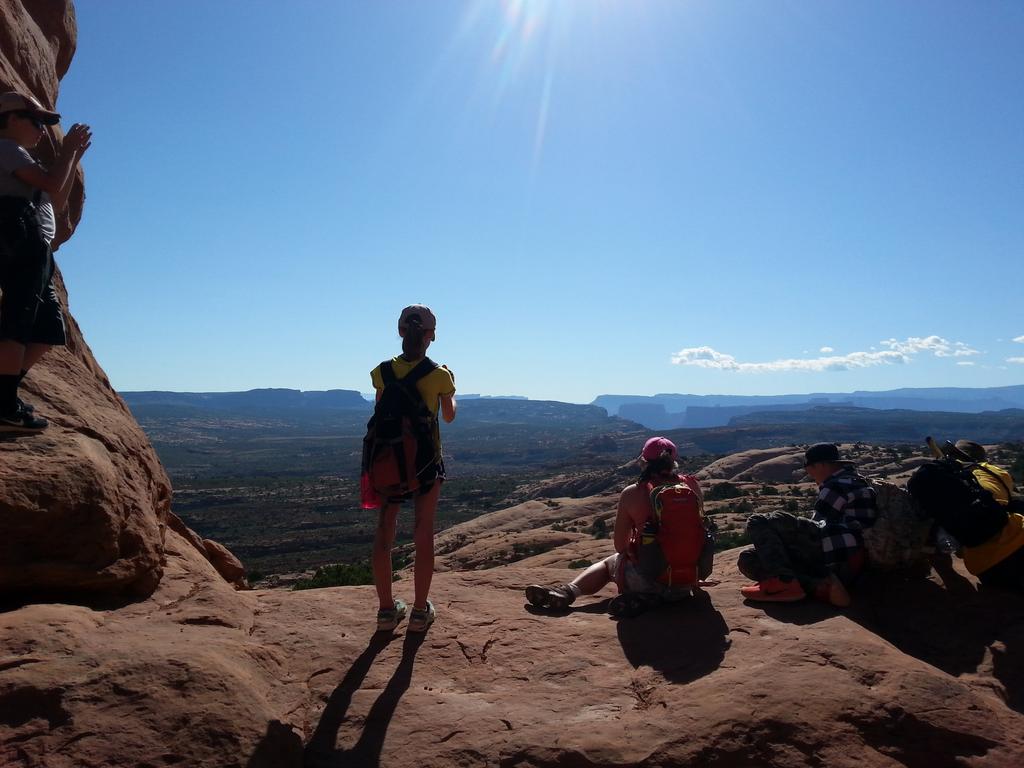 SternbergMuseum's tweet photo. First full day of exploring around Arches National Park! #fieldnaturalists #sciencecamp https://t.co/OkCPsHCeij