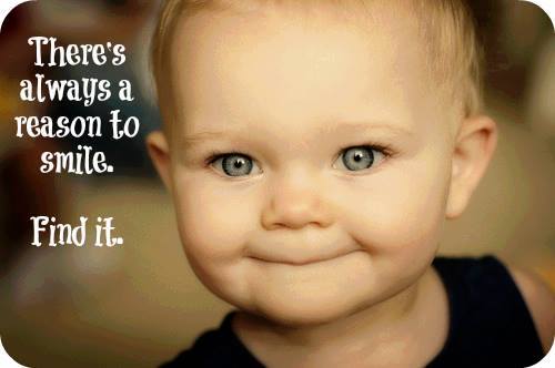 Especially if the reason is as cute as this. Have a great day. ~MV