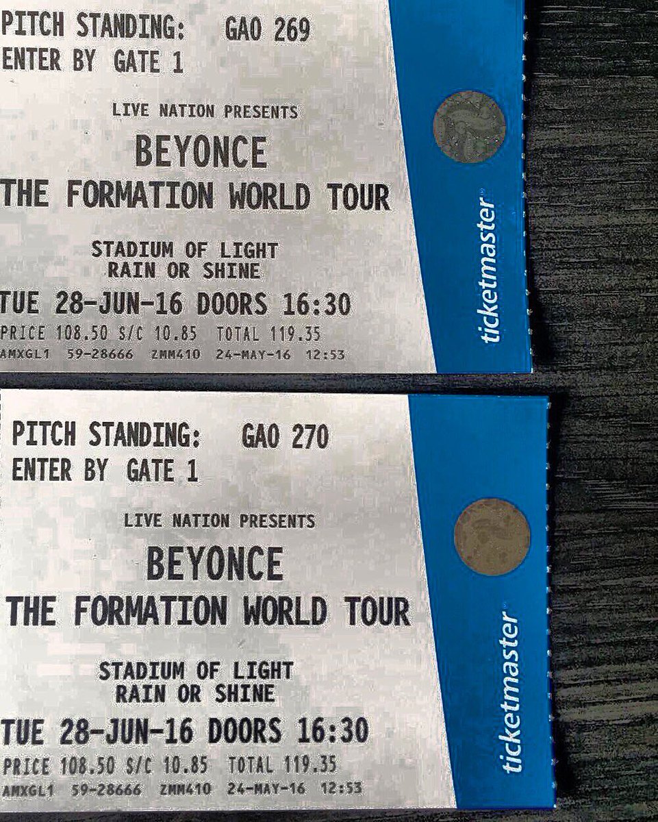 Beyoncé tickets for sale, inbox for details! #beyonceticketsforsale