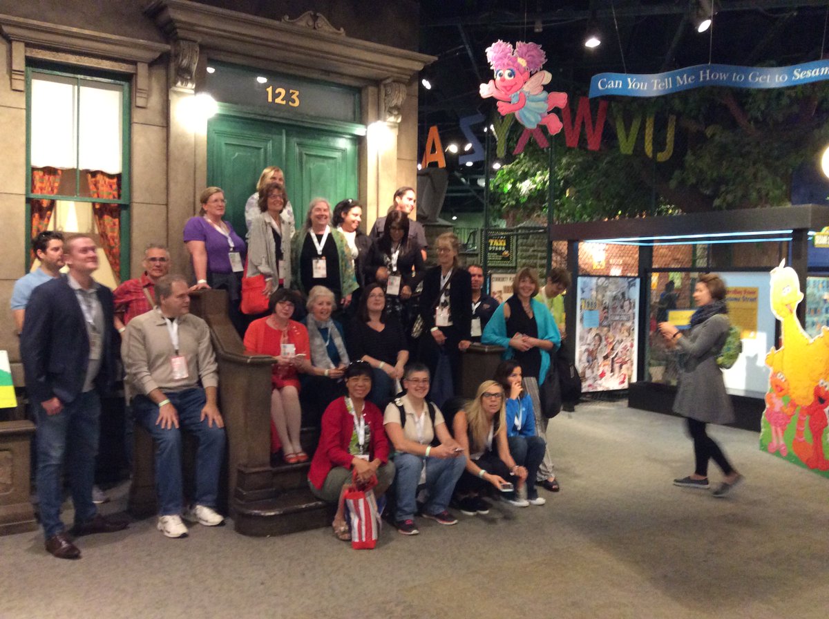 GaitherIrene's tweet photo. Group tour to the Strong Museum Play. Fun times together with colleagues #NMC16 https://t.co/d7QTzyp9Zx