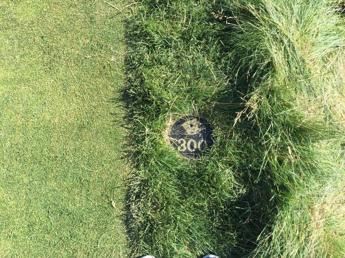 UNFGolf's tweet photo. Not what you want to see on a par 3 tee box.... #parisgood https://t.co/vIKPn07LGP