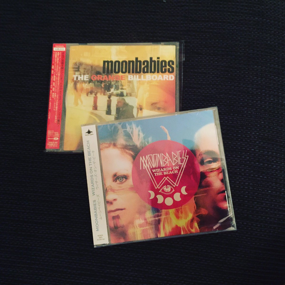 🇯🇵 Japanese-pressings (with bonus tracks) of "The Orange Billboard" and "Wizards on the Beach"