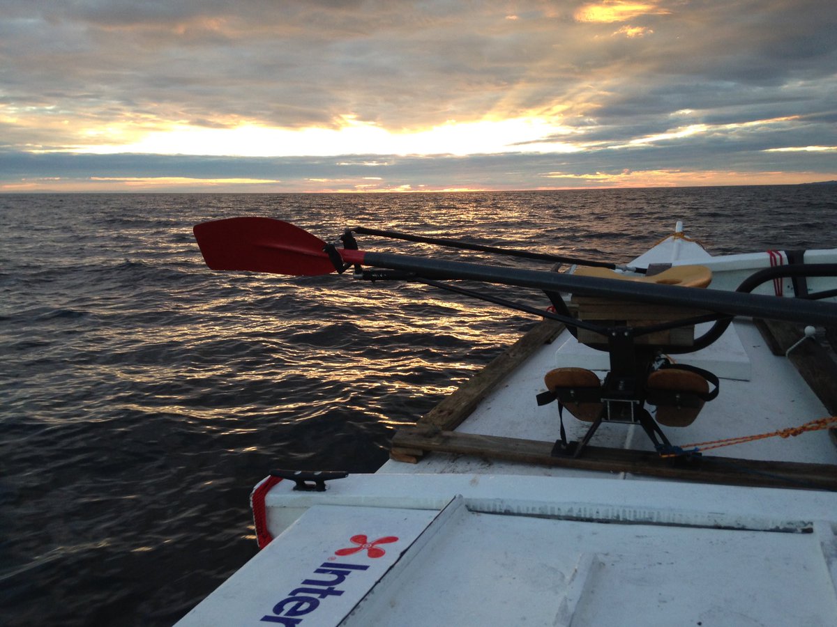 sailthepeaks's tweet photo. Final sunset at sea for @Soldierscharity team.We've rowed against wind and tide, but will not make Ft William by Fri https://t.co/H0NHR8w6Jh