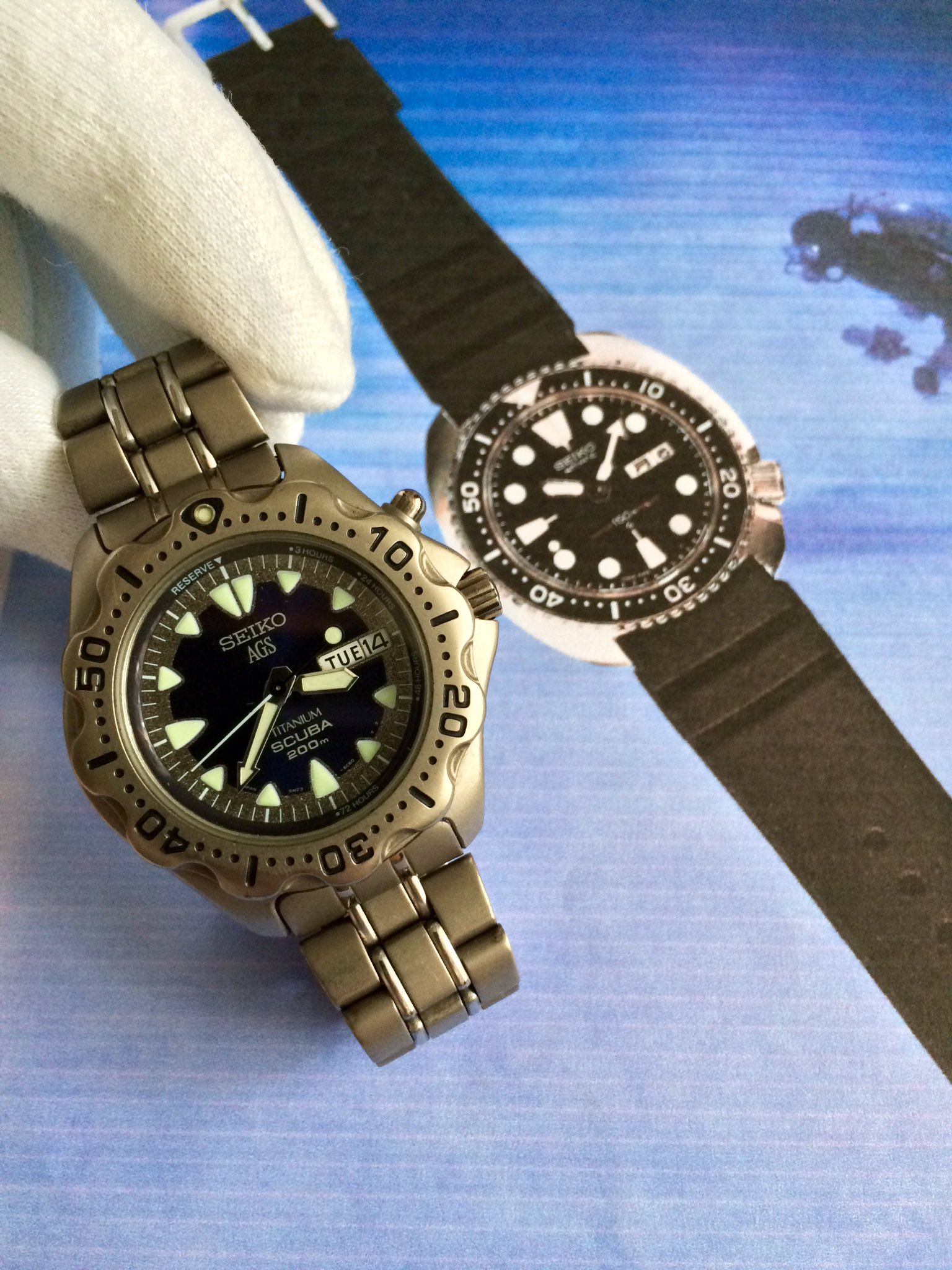 seiko ags titanium scuba