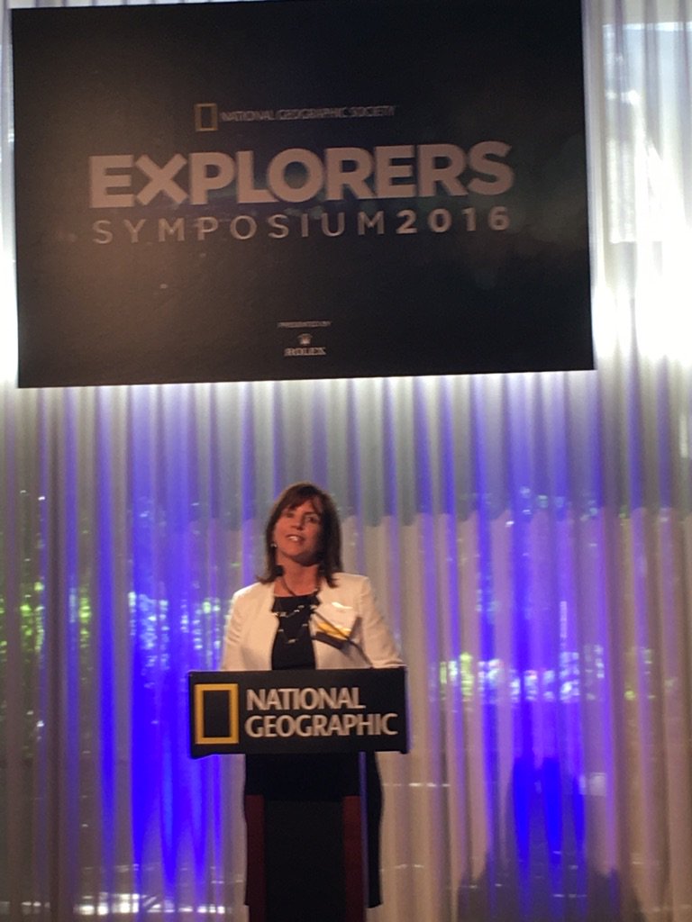 SteveCase's tweet image. .@NatGeo Chairman @JeanCase kicks off #ExplorersWeek: &quot;My favorite week of the year&quot; @NatGeoExplorers #LetsExplore