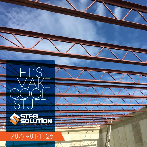 SteelSolutionPR's tweet image. Need an Steel Structure? Call us today 787-981-1126 #SteelSolution #StainlessSteel #Steel #Builders #Welders