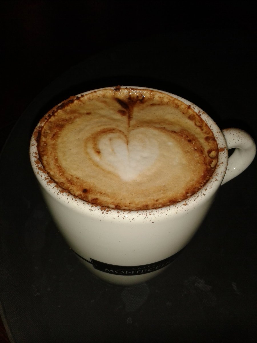 Esta tarde me he preparado un capuchino!