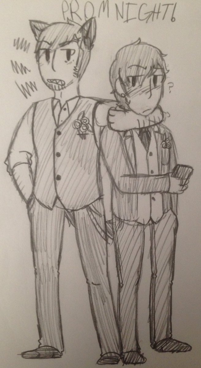 SherlockianHero's tweet image. Ahh man..! Gene and Balto going to prom~~!
