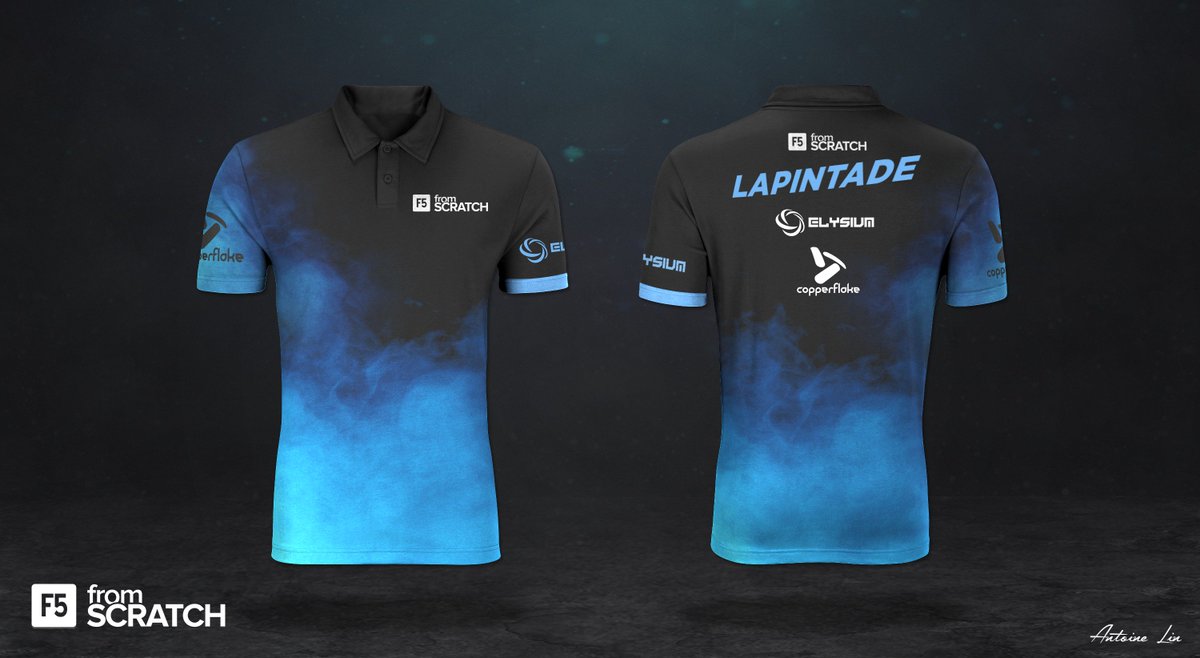 ImVahill's tweet photo. Hello @FromScratchWoW voici ma proposition pour vos futurs polo ! En espérant que ça plaise ! #FromScratchWoW https://t.co/y3rW2pK9Rz