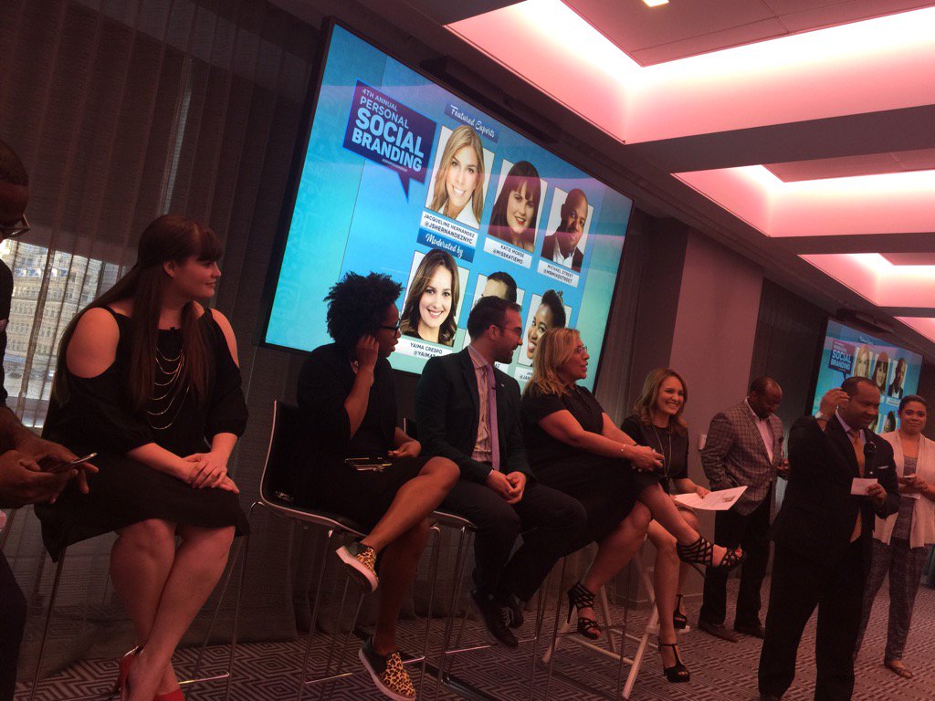 Sammy830's tweet photo. Starting our 4th Annual Personal Social Branding Event #BrandMe2016 #Unidos #NBCU https://t.co/dD6ApjgRLY