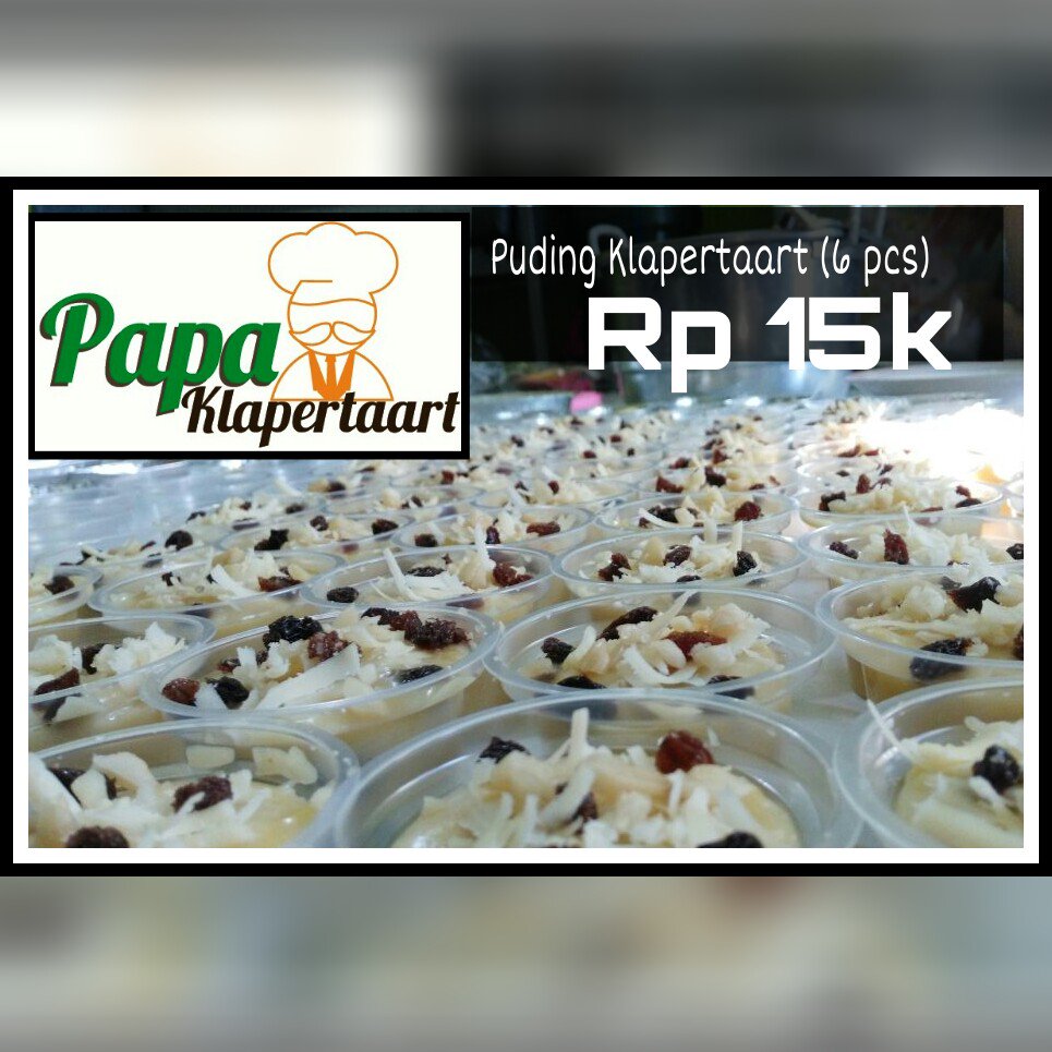 adventiamhrani's tweet photo. #Klapertaart isi 6 Rp 15k. #promoramadhan #kulinerpurworejo #takjilhariini @Purworejobagus https://t.co/dgjDekIF4k