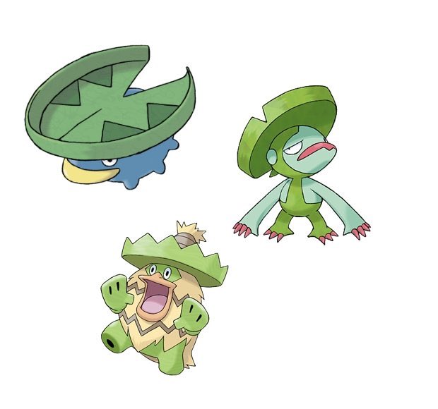 Ludicolo Evolution Chart