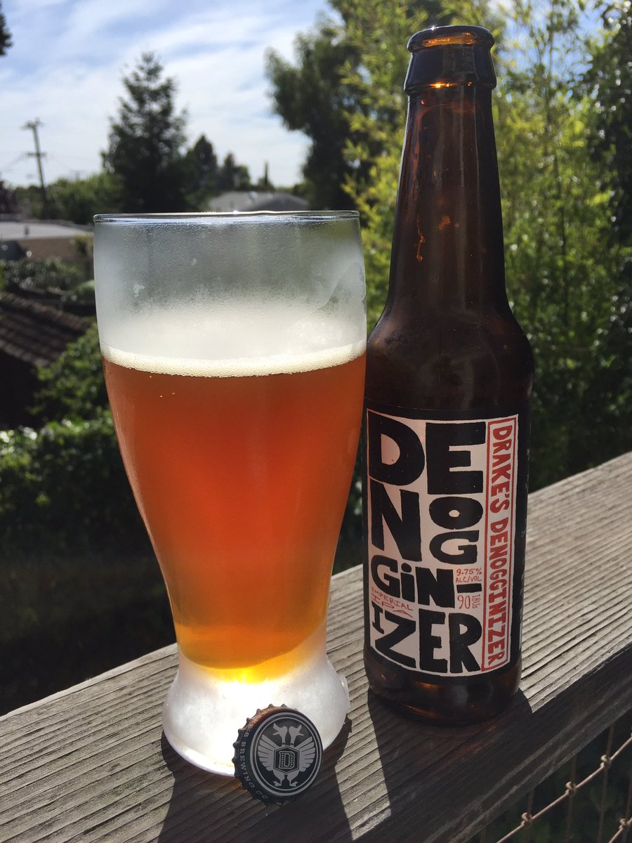 TheBeerArk's tweet photo. Today's #BREWCHOICE: San Leandro's Finest, @DrakesBeer DeNoginizer #craftbeer #TheBeerArk #DeNoginizer #NorCalBeer https://t.co/XXlL1ofJW3