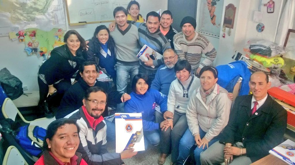 .<a href="/DefCivilSalta/">Subsecretaria de Defensa Civil Salta</a> junto a <a href="/Escuelabierta1/">Fundación Corazones Azules</a>  coordinan tareas #PrevenirEsEducar.
¿Qué hacer ante un sismo?
<a href="/aniberruezo/">analia berruezo</a>