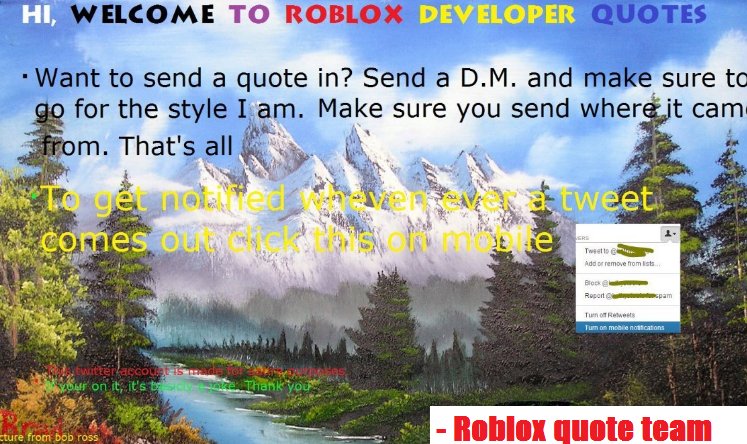 Roblox Dev Quotes Rbxdevquotes Twitter - roblox quote