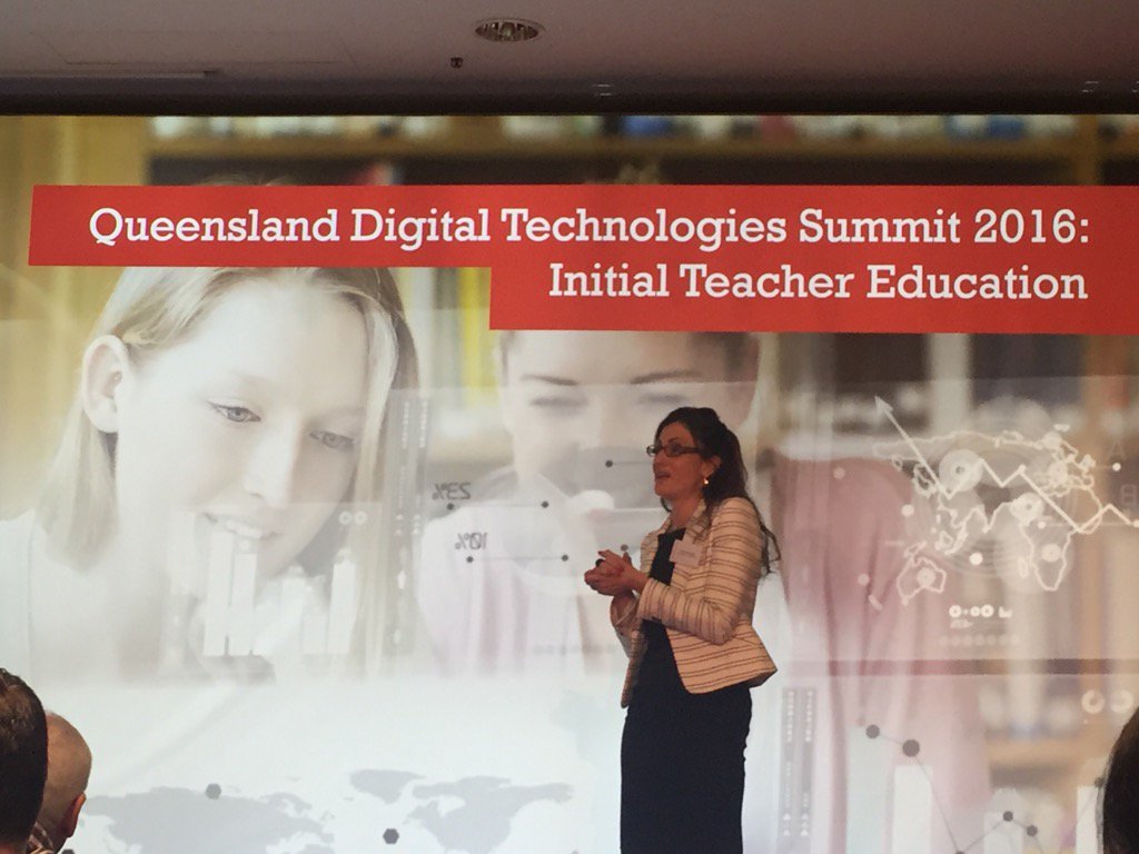 TheQCT's tweet photo. "It's not a question of why, it's now how," the QCT's Anna Kinnane says of digital literacy #digitaltechsum2 https://t.co/KBo3xWJaRB