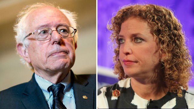 thehill's tweet photo. Sanders calls for removal of Debbie Wasserman Schultz as DNC chairwoman https://t.co/k9JTUaVuCR https://t.co/5amfUD3FBC