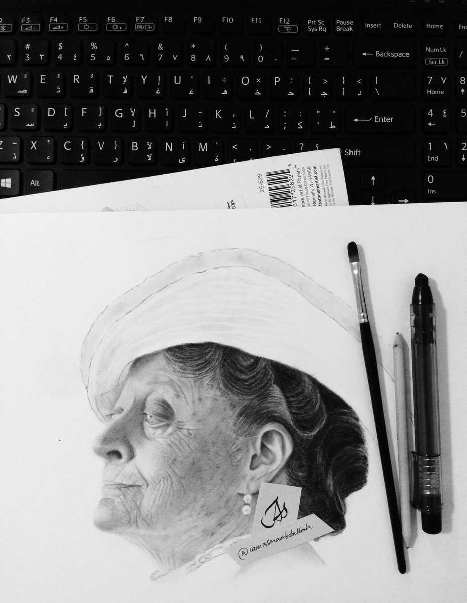 The progress of Maggie Smith. #PreviousWork #ByMe #art #DowntonAbbey #portrait