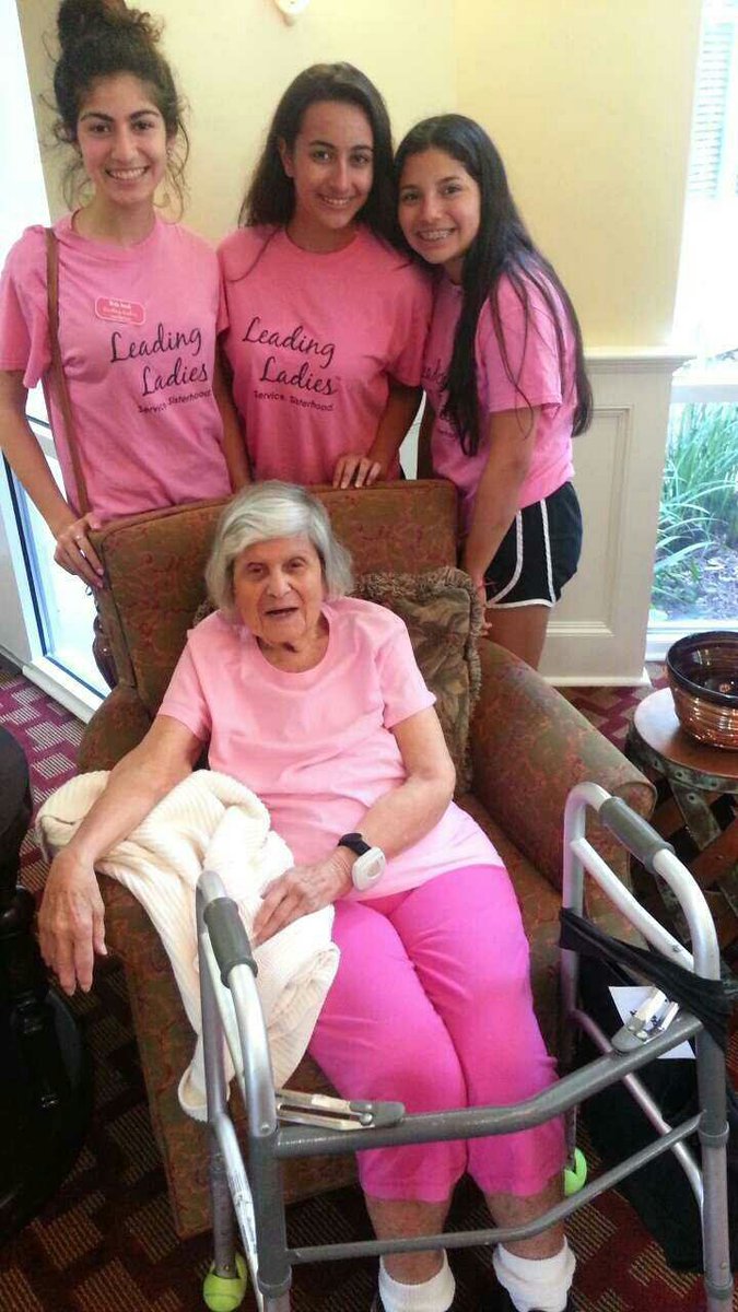 leading4ever's tweet photo. Getting to know some #Amazing senior citizens at Seven Acres Jewish Senior Care &amp; #Medallion for our #LLseniorProm! https://t.co/VXCVFXCS13