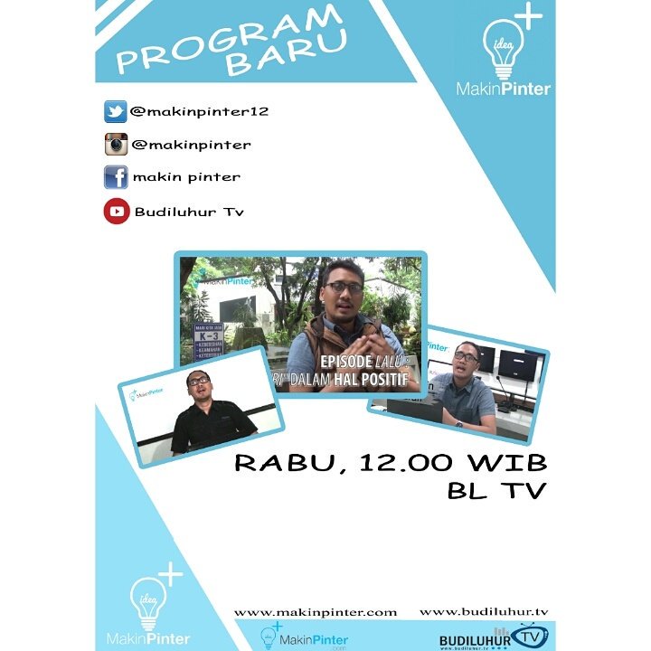 makinpinter12's tweet photo. Yuk tambah pengetahuan kamu dengan tonton makin pinter jam 12 siang nanti

streaming di https://t.co/aOC149yPjO https://t.co/DukqLybDDa