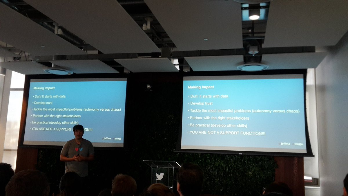 marie_drz_'s tweet image. Data Science at Twitter meetup with @jeffma #SFDatascience