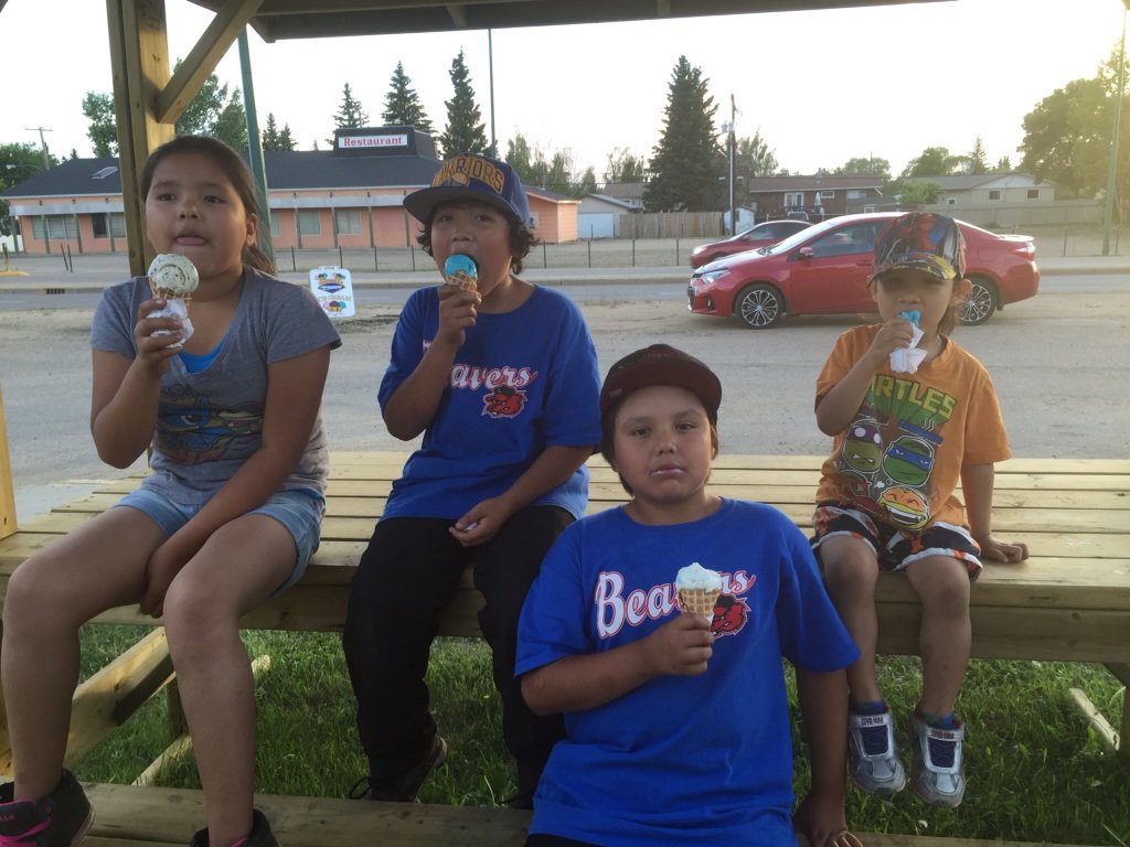 CasKisko's tweet photo. Love baseball night when I can make it #crazycone https://t.co/VyjdOT3yG3