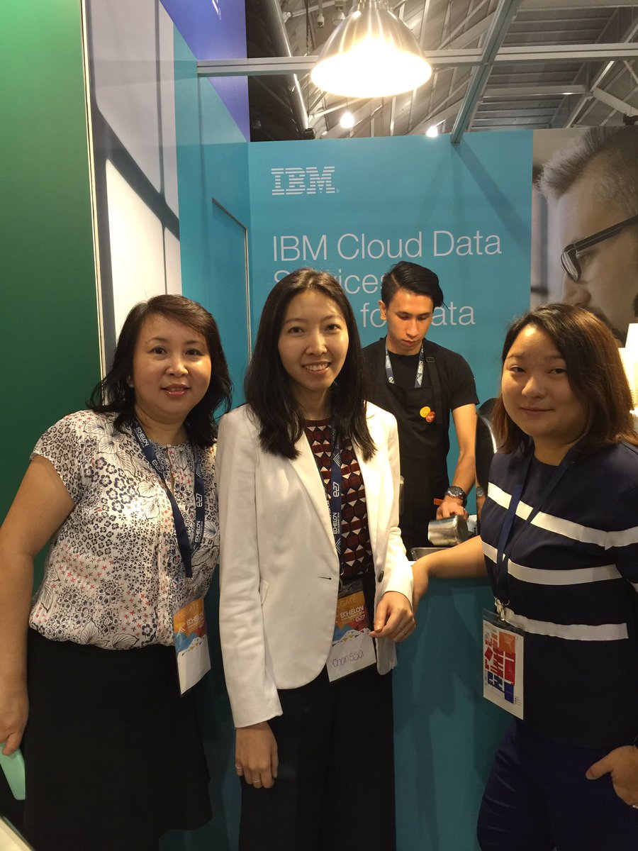 @IBMAnalytics @IBMcloudant <a href="/IBMDashDB/">dashDB</a> @IBMbigdata got your coffee covered at #Echelon2016. #openfordata #spark #cds