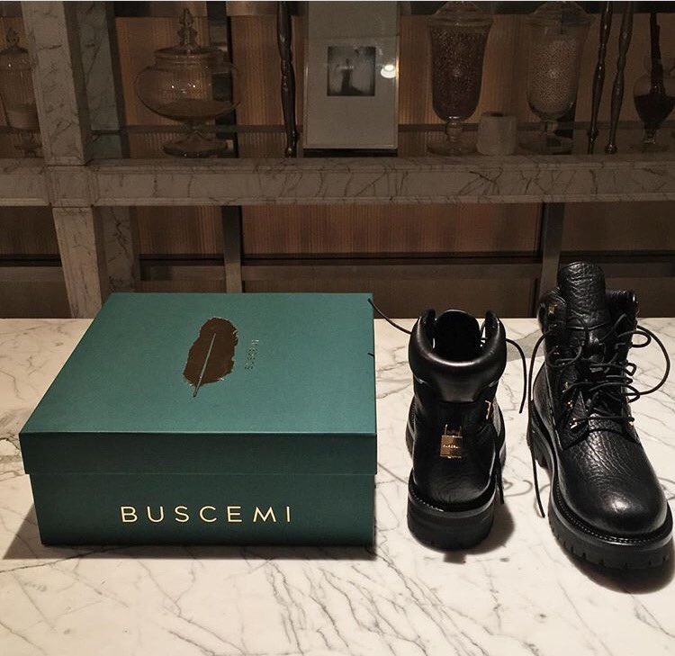 gingerbreadgyrl's tweet photo. GiGi's #HotStyleMoment the NEW #Buscemi WorkBoot created with #frenchmontana in mind 💯 https://t.co/vsbaL5Dvsv