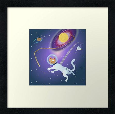 TIERRAshirts's tweet image. Meow! You can see a #cat #astronautcat in #space at @redbubble  #buy it clicking here buff.ly/1VY5vgI