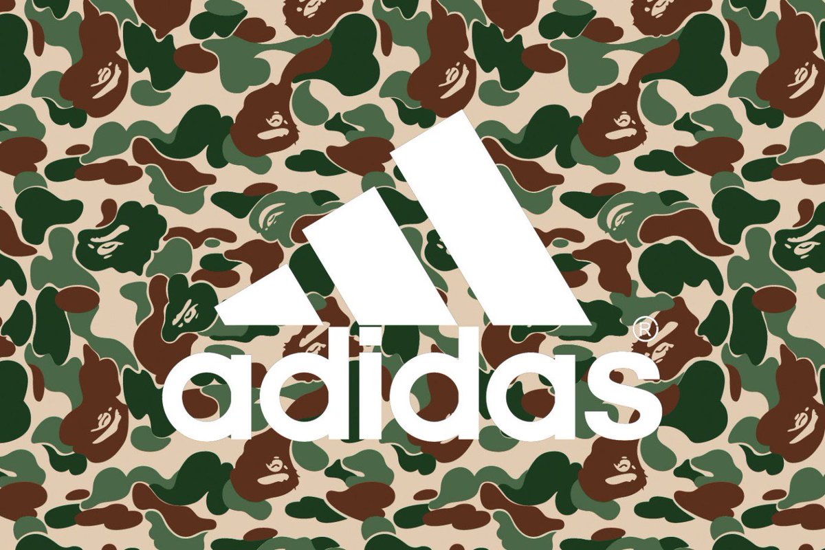 bape x adidas wallpaper