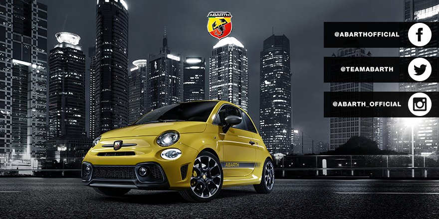 The official premiere of the Abarth 595 on home ground. Don’t miss the live updates from @ParcoValentinoGPA.