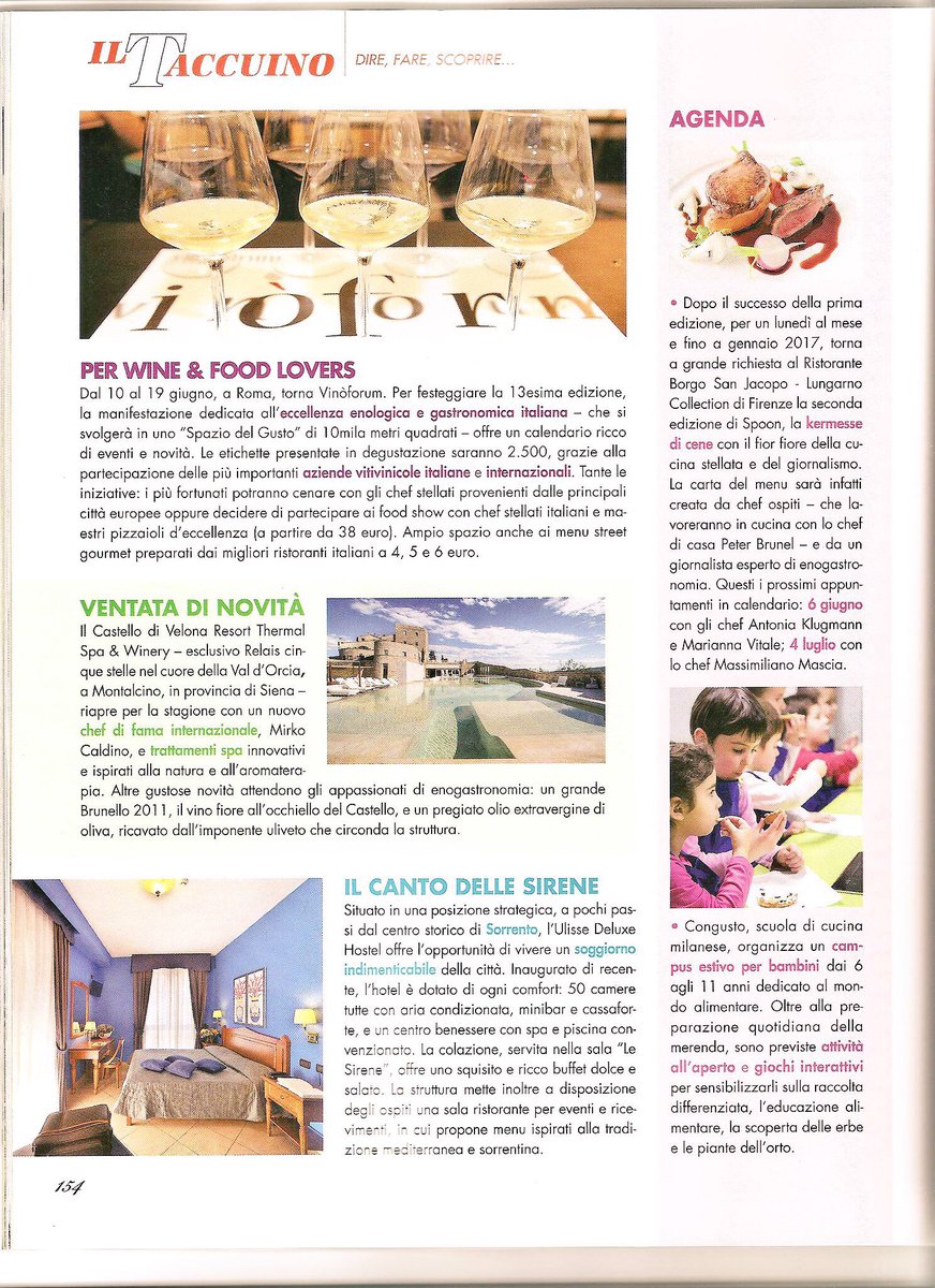 Sul numero di #giugno di <a href="/AliceCucina/">Alice TV</a> si parla di noi! #Congusto #Magazine