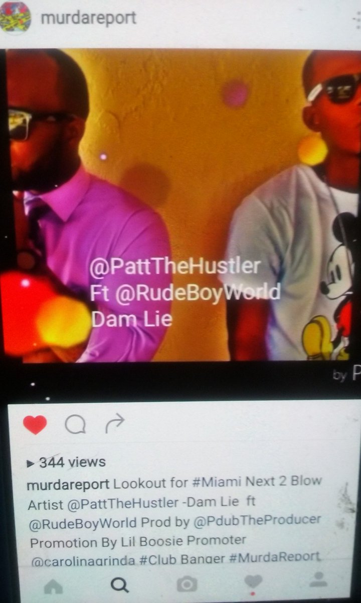 TherealPatrickT's tweet photo. Follow me on IG #PattTheHustler 
And follow @MurdaReport on IG https://t.co/VUM8poTk6J