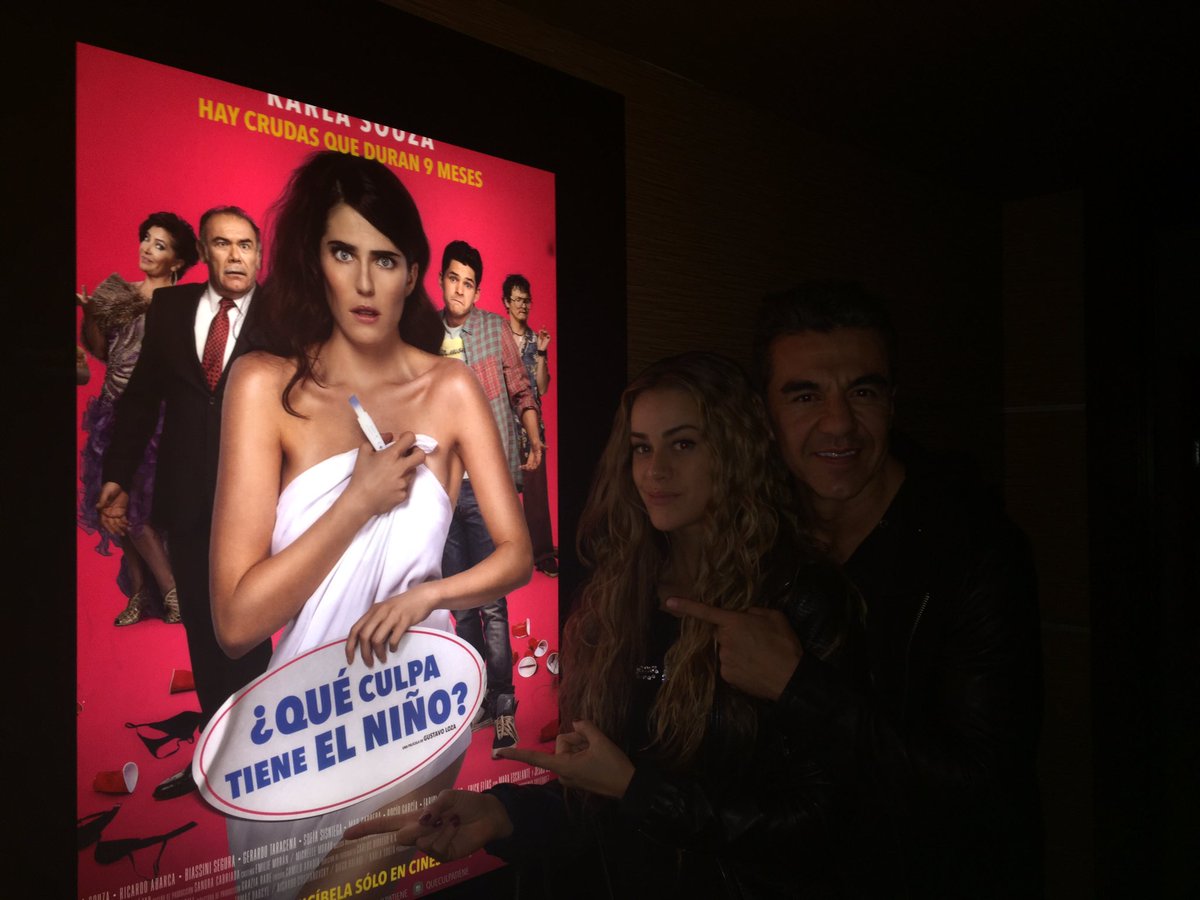 CandelaMarquezh's tweet photo. No se pueden perder esta gran película! Felicidades @gusloza nos encanto!Abrazos @Adrian_Uribe  #queculpatieneelniño https://t.co/hiRXhCsTPb