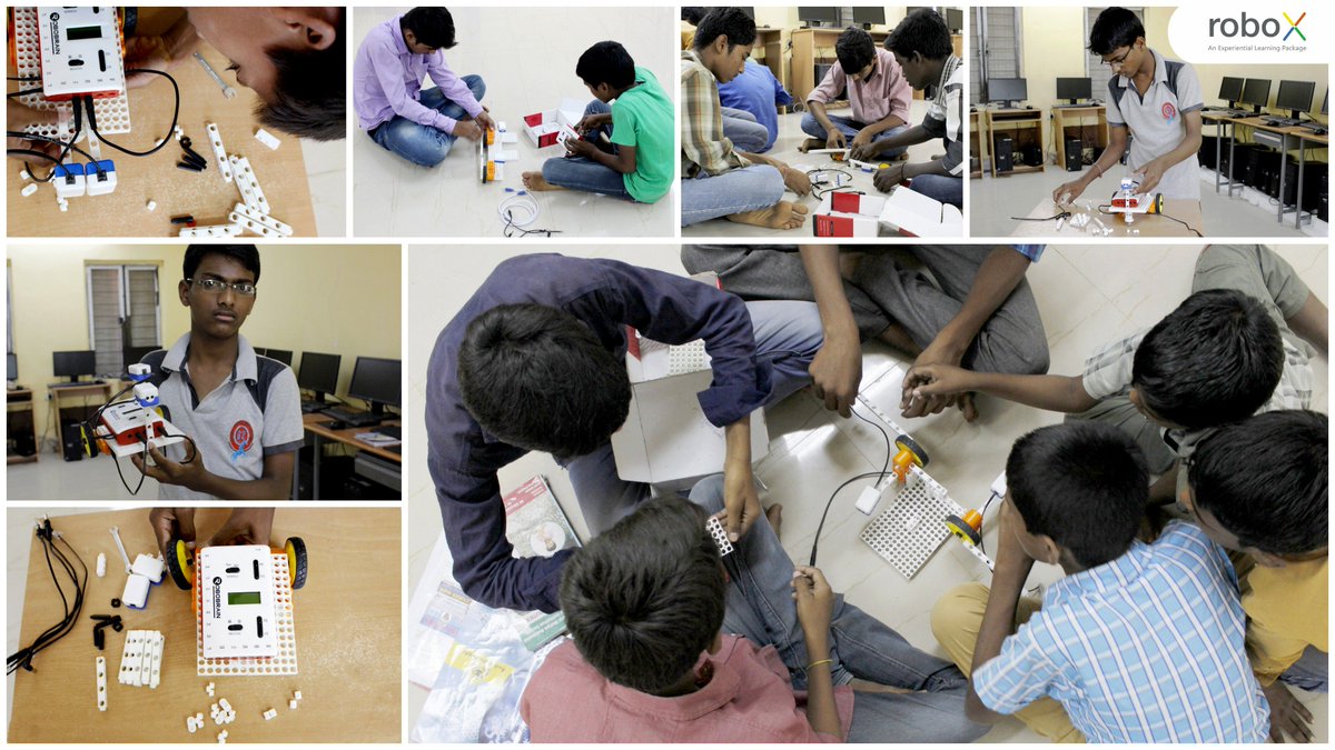 RoboxLearning's tweet photo. #STEM Education campaign 2016,students getting explored on #STEM concepts using #ROBOXLearning at Govt schools,India https://t.co/4vXeJ9MbfI