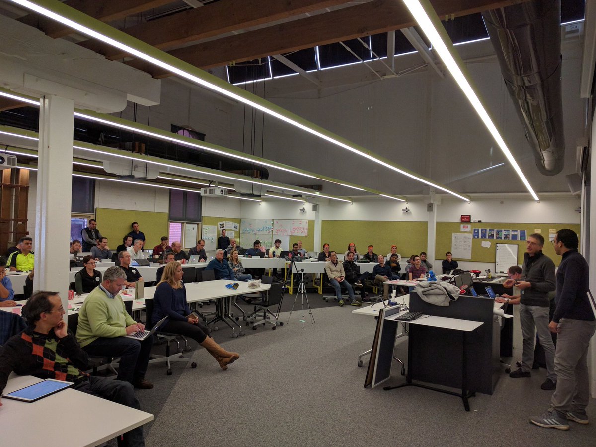clmcavaney's tweet photo. The final presentation #DeSHack https://t.co/kdhNlXVT8j