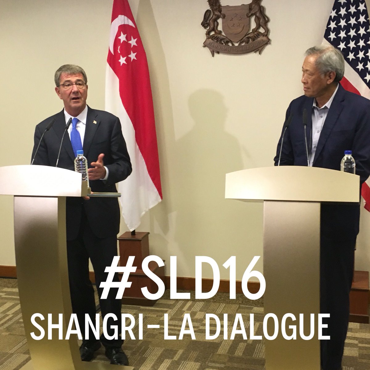 Covering the US Secretary of Defense for <a href="/AFNPacificNow/">American Forces Network Pacific</a> at the #SLD16. 

@DeptofDefense