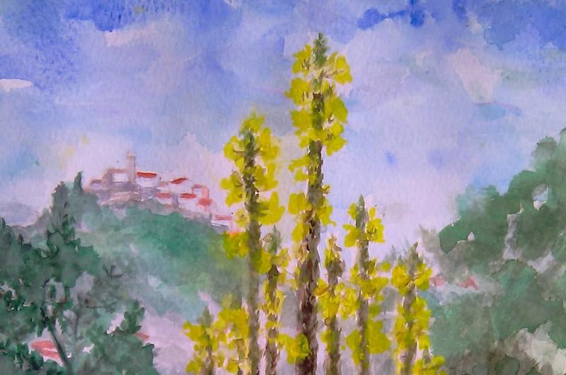 Malen in #Istrien, spring painting course in #Tar #Croatia, June 4-5
