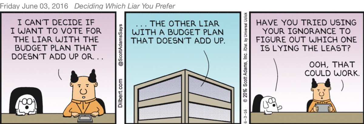 How to choose between lying budget plans comic companylife Dilbert | Pascal  Taillandier | Scoopnest