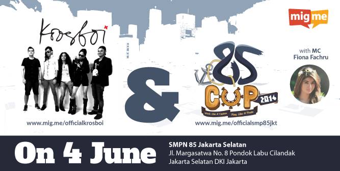 Besok! <a href="/_Krosboi_/">Krosboi</a> bakalan jrenggg di SMP 85 Cilandak Jakarta "85 Cup" letsgo a go go 👊👍🎶🎼🎵