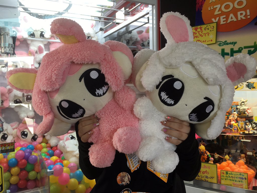 浪漫遊各務原店アミューズメントコーナー おもちエイリアン うさ耳ビックぬいぐるみ スタッフm激推し 異常に激推し ง D ง お店入って直ぐの所で稼働中です ꇴ T Co Rfhjmezghj Twitter